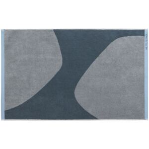Mette Ditmer Denmark Koupelnová předložka se vzorem, modrá, 50 x 80 cm