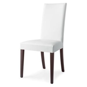 Connubia Židle Copenhagen Top: bílá, Nohy: ekokůže bílá