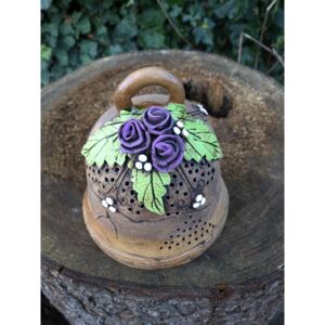Keramika Javorník Závěsný zvon -květina