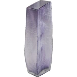 KARE DESIGN Fialová skleněná váza Bieco 40cm