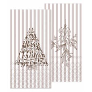 Papírové ubrousky Christmas Latte