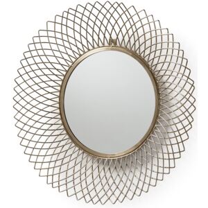 Mosazné závěsné zrcadlo LaForma Juice 65 cm