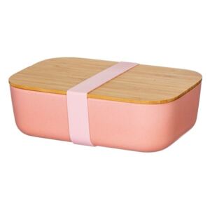 Bambusový box na oběd Sass & Belle - růžový
