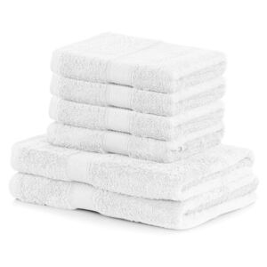 Set BAMBOO 4x ručník 50x100 cm a 2x osuška 70x140 cm, bílá, Mybesthome