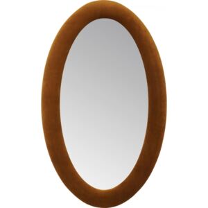KARE DESIGN Zrcadlo Velvet Oval 150×90 cm - hnědý