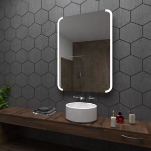 Koupelnové zrcadlo s LED osvětlením 60x80 cm ASSEN