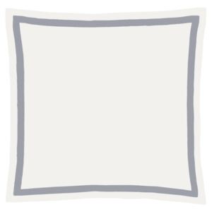 Christian Fischbacher Povlečení na polštář Satin Perfection Ivoire / Grey 70 x 90 cm na zip
