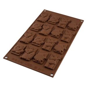 Silikomart Silikonová forma na čokoládu zvířátka winter