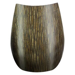 Dekorační váza (14x29x38cm), hnědá/béžová