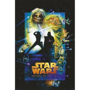 Plakát, Obraz - Star Wars: Epizoda VI - Návrat Jediho, (61 x 91,5 cm)