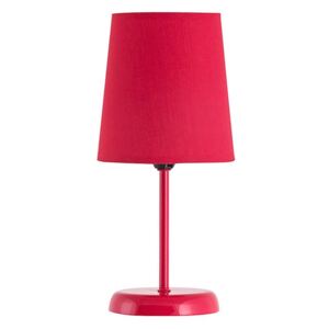 Stolní moderní lampa GLENDA, 1xE14, 40W, červená