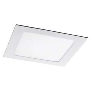Podhledové LED stropní osvětlení, 12W, denní bílá, 17x17cm, hranaté, bílé