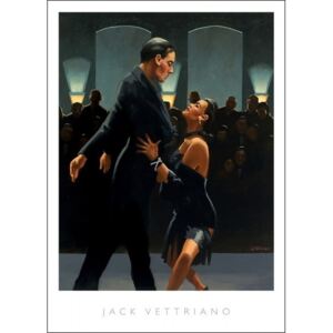 Obraz, Reprodukce - Jack Vettriano - Rumba In Black, (50 x 70 cm)
