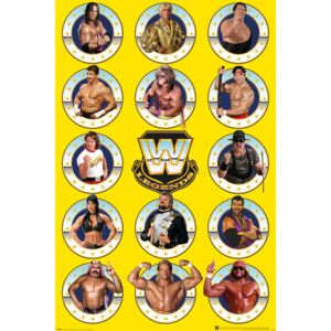 Plakát, Obraz - WWE - Legends Chrome, (61 x 91,5 cm)