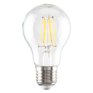 LED filamentová žárovka, E27, A60, 7W, teplá bílá