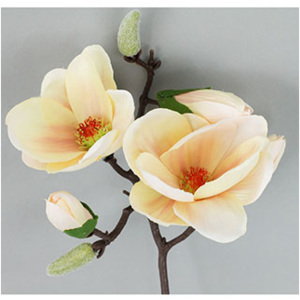 Autronic Magnolie, umělá květina , barva krémová