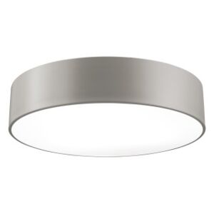 Moderní přisazené stropní svítidlo Finezza v několika variantách - 3 x 10 W, Ø 500 mm, šedá