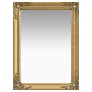 Nástěnné zrcadlo barokní styl 60 x 80 cm zlaté