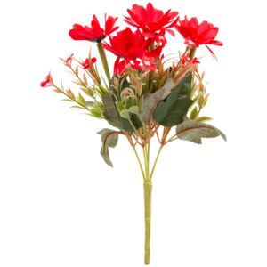 Umělá kytice Kapské kopretiny 20 x 30 cm, červená