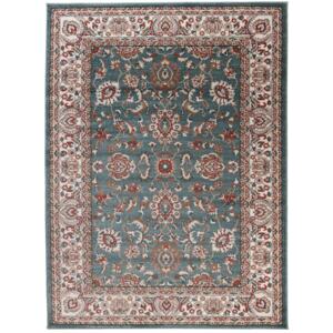 Kusový koberec DUBAI mono - modrý/béžový