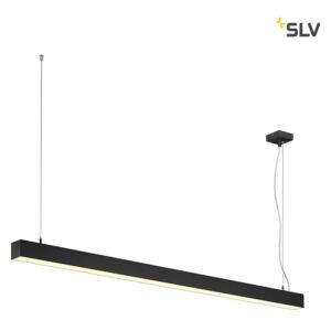 SLV - BIG WHITE 1001306 Q-LINE SINGLE LED, závěsné svítidlo, 1 500 mm, černé - BIG WHITE