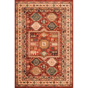 Vopi Perský kusový koberec Kashqai 4306/300, červený Osta 67 x 130