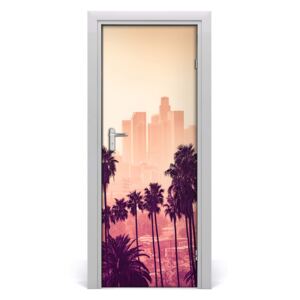 Fototapeta samolepící dveře Los Angeles město