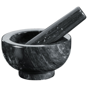 Küchenprofi Mramorový hmoždíř 11 cm - černý