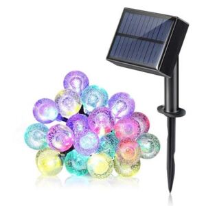 IQtech Vánoční 30x LED Crystal Ball / solární venkovní svítidlo (IQ00060)