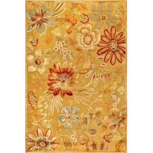 Přídodní kusový koberec Nepal 938-0338-2222-20 | žlutý Typ: 65x110 cm