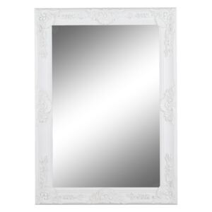 Tempo Kondela, s.r.o. Zrcadlo, dřevěný rám bílé barvy, MALKIA TYP 9