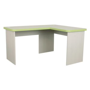 Bradop Psací stůl rohový NOVINKA C013 CEZ -creme zelená