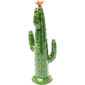 KARE DESIGN Dekorativní kaktus Flower Tre 28 cm - oranžový