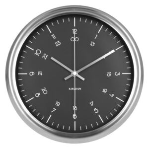 Designové nástěnné hodiny KA5597BK Karlsson 30cm