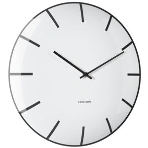 Designové nástěnné hodiny 5722WH Karlsson 40cm