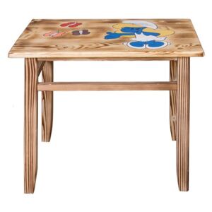 AD232 dřevěný dětský stůl masiv borovice Drewmax (Kvalitní nábytek z borovicového masivu)