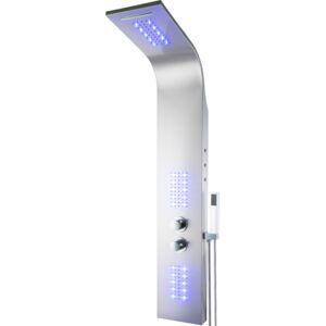 Sprchový panel s LED osvětlením a vodopádem