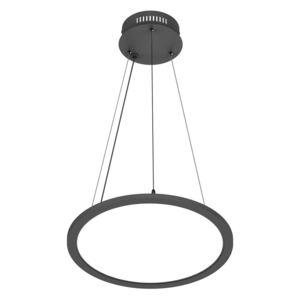 Prios Palino LED závěsné světlo, 30 cm, černá