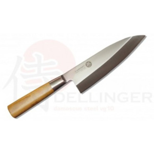 Deba 165 mm-Suncraft Senzo Bamboo-High carbon-japonský kuchyňský nůž