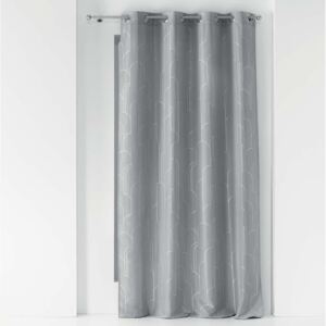 Dekorační závěs ALCANTA šedá/stříbrná 140x260 cm MyBestHome