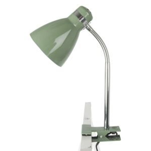 Stolní lampa s klipem Study Leitmotiv (Barva - zelená, kov)