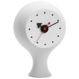 Vitra Stolní hodiny Ceramic Clock, light grey