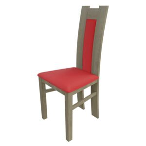Židle JK41, Barva dřeva: sonoma, Potah: ekokůže Soft 010