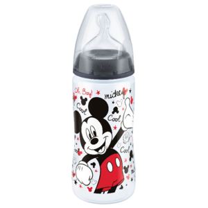 Kojenecká láhev NUK Disney Mickey 300 ml černá Černá