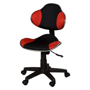 Kancelářská židle JAMES červená, cena za ks