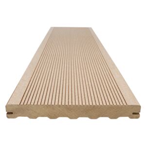 Dřevoplastové terasové prkno MAX STAR 195x23mm (4m) teak