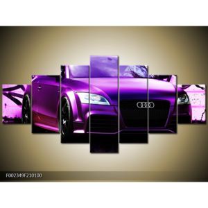 Obraz fialové Audi (F002349F210100)