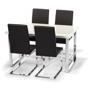 Jídelní sestava RING (4x židle,1x stůl) - poslední kusy