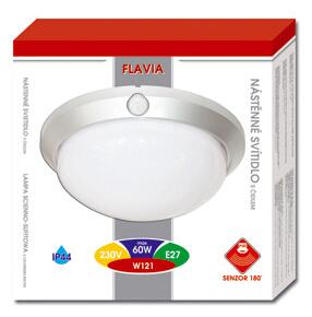 Venkovní svítidlo s čidlem Ecolite FLAVIA W121-BI