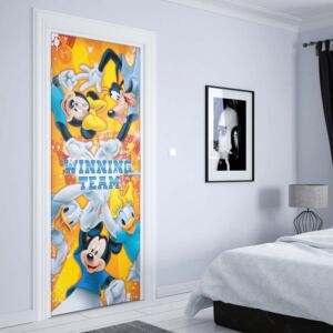 GLIX Fototapeta na dveře - Disney Mickey Mouse | 91x211 cm